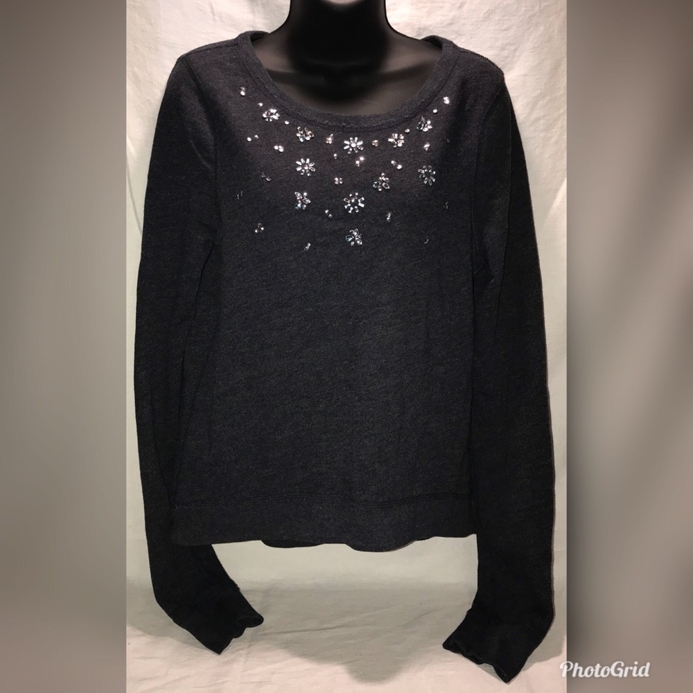Hollister sequin sweatshirt